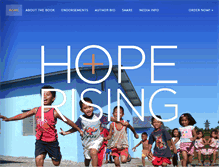 Tablet Screenshot of hoperisingbook.com